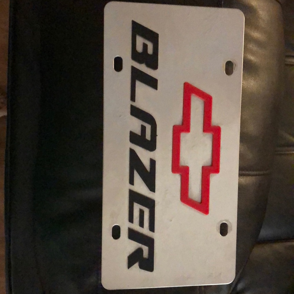 Mirror Blazer Car Tag
